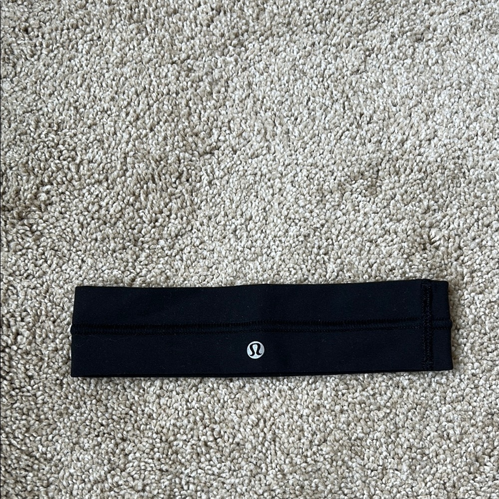Lululemon Athletica Black Headband